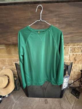 DeMarini Adult Heater Fleece Long Sleeve Crewneck Shirt